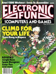 Electronic Fun with Computers and Games Vol 1 No 10 August 1983 - late summer gaming